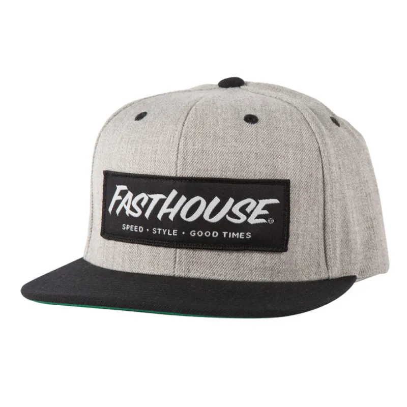 Fasthouse Speed Style Good Times Hat - Heather Gray/Black sold by Sun Diego Boardshops