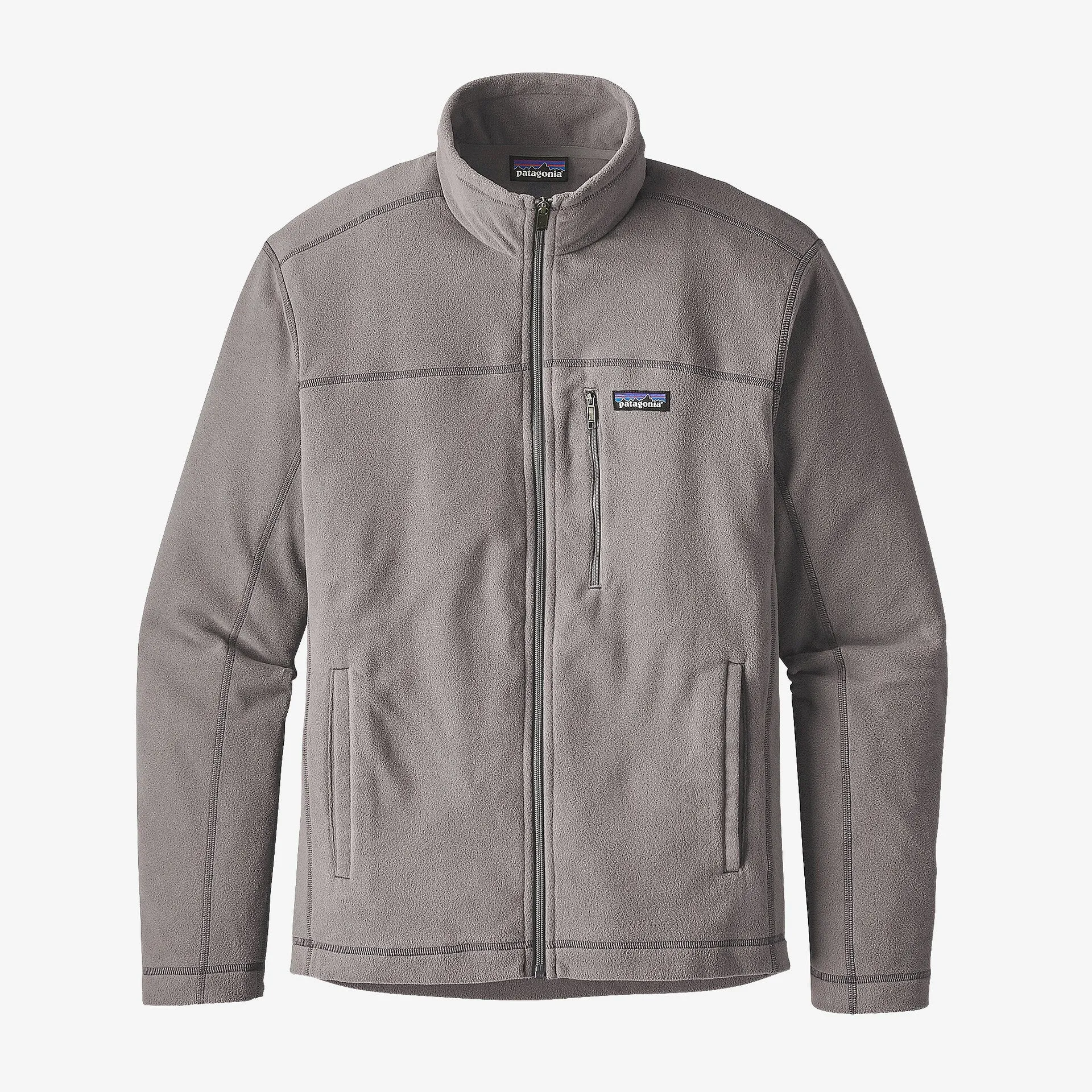 Patagonia Men's Micro D Fleece Jacket - Feather Grey sold by Sun Diego Boardshops product image thumbnail 3