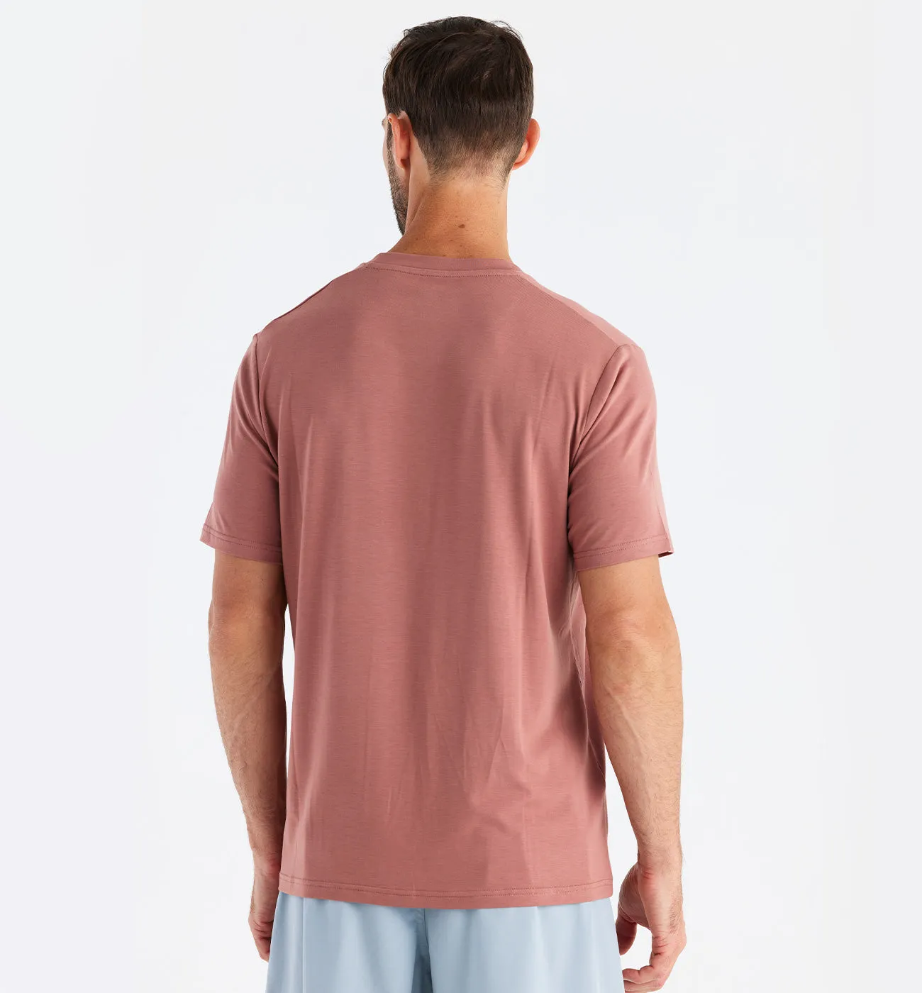 Free Fly Men's Bamboo Motion Tee - REDWOOD sold by Sun Diego Boardshops product image thumbnail 2