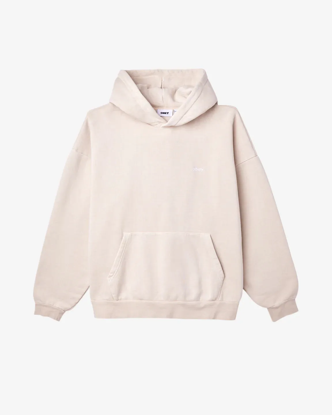 Obey LOWERCASE PIGMENT PULLOVER - CLAY sold by Sun Diego Boardshops