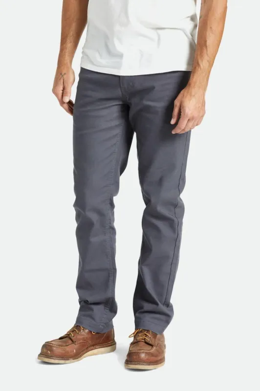 Brixton Builders 5-Pocket Stretch Pant - Ombre Blue sold by Sun Diego Boardshops
