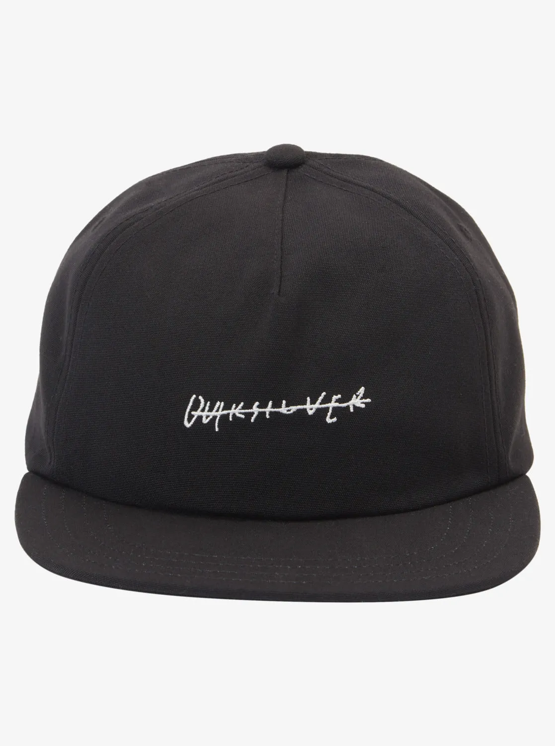 Quiksilver Mens DNA Rushed Snapback Cap - BLACK sold by Sun Diego Boardshops