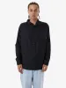 THRILLS Hemp Minimal Thrills Oversize Long Sleeve Shirt - BLACK sold by Sun Diego Boardshops