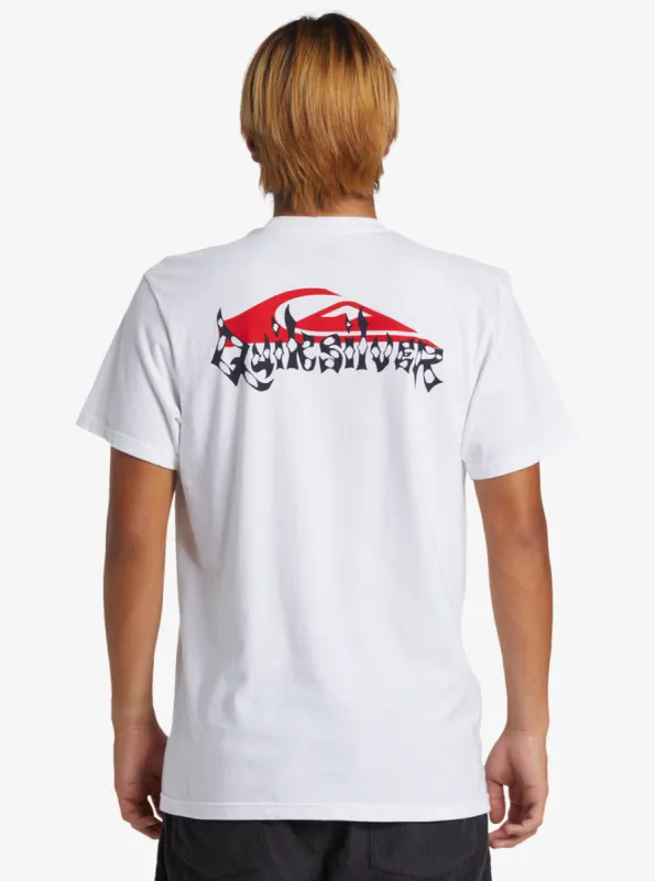 Quiksilver Tsh Surf Core - White sold by Sun Diego Boardshops