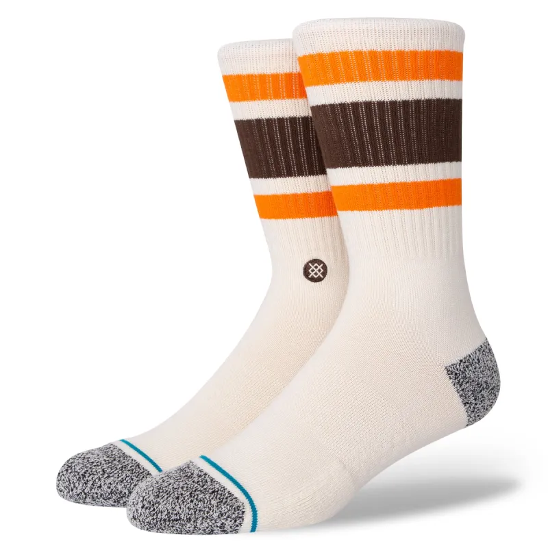 Stance Boyd Crew Socks - Off White sold by Sun Diego Boardshops