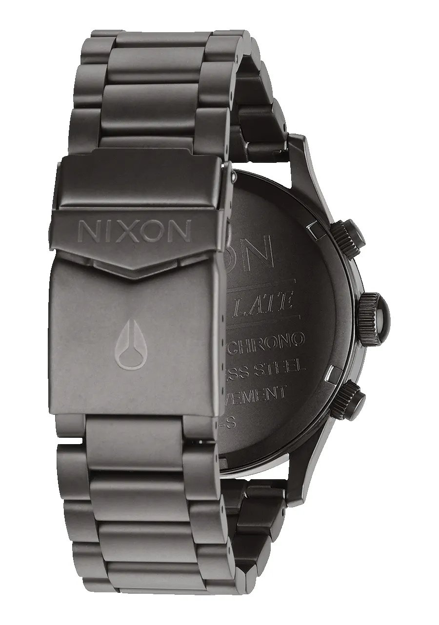 Nixon Sentry Chrono - All Gunmetal sold by Sun Diego Boardshops product image thumbnail 3