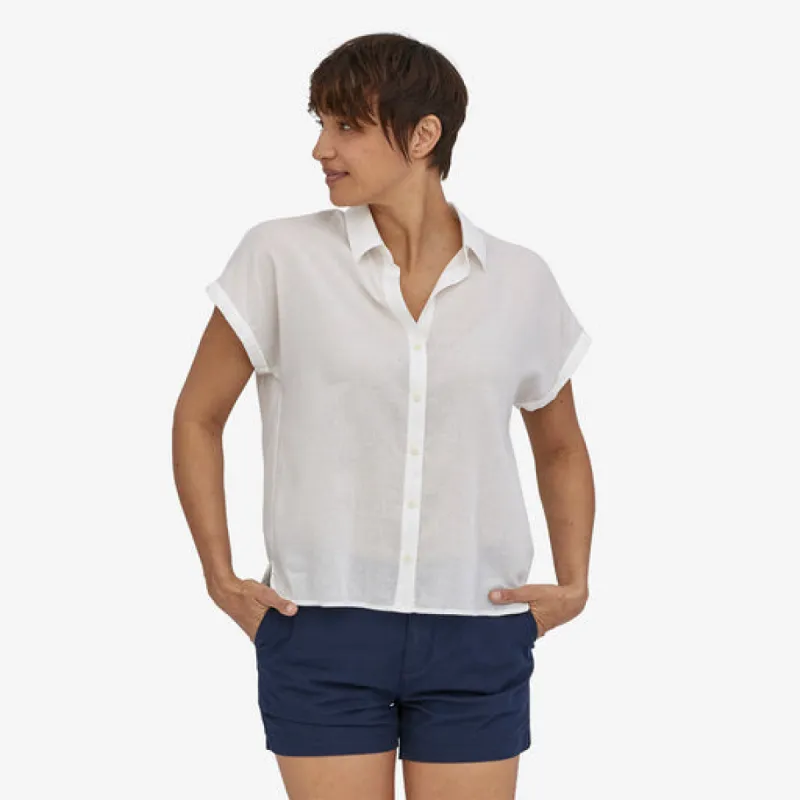 Patagonia Lightweight A/C Shirt - White sold by Sun Diego Boardshops