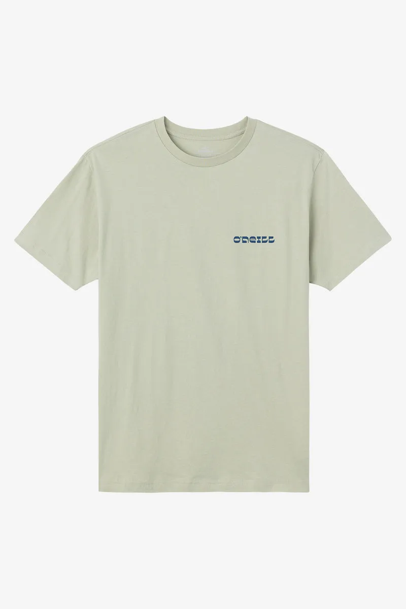 O`Neill OUTSIDE LINE TEE - SEAGRASS sold by Sun Diego Boardshops product image thumbnail 2