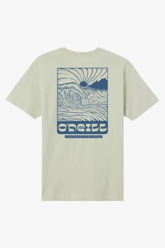 O`Neill OUTSIDE LINE TEE - SEAGRASS sold by Sun Diego Boardshops