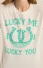 Z-Supply Lucky Tee - Sea Salt sold by Sun Diego Boardshops