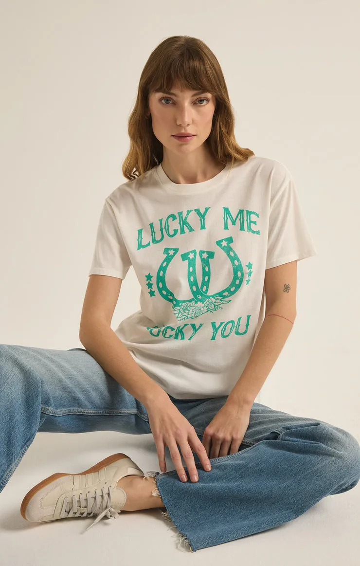 Z-Supply Lucky Tee - Sea Salt sold by Sun Diego Boardshops