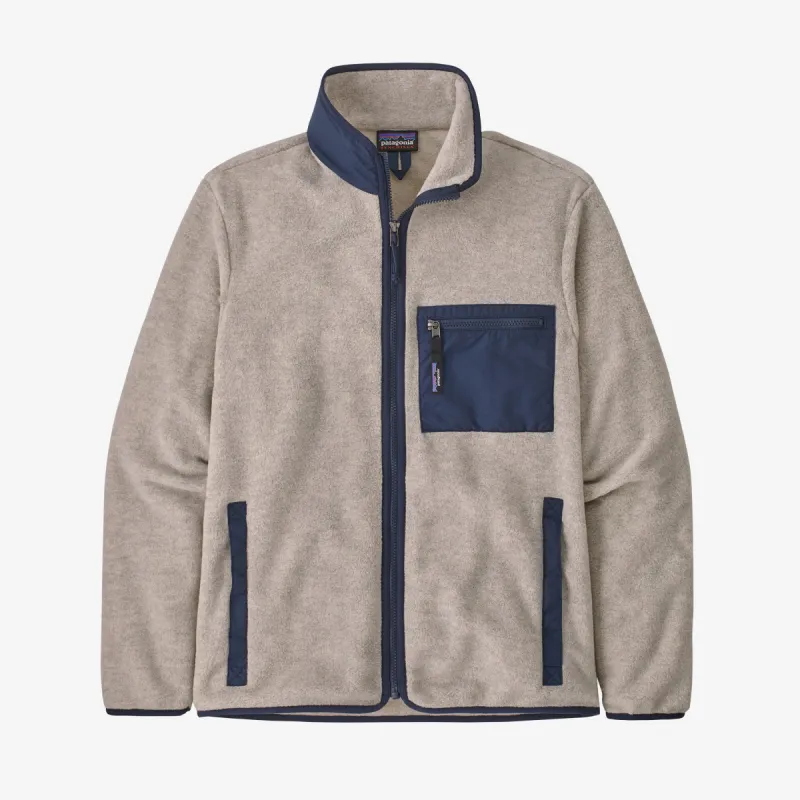 Patagonia Synchilla Fleece Jacket - OATMEAL HEATHER sold by Sun Diego Boardshops