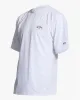 Billabong Arch Mesh Loose Fit Upf 50+ Short Sleeve Surf Tee - WHITE sold by Sun Diego Boardshops