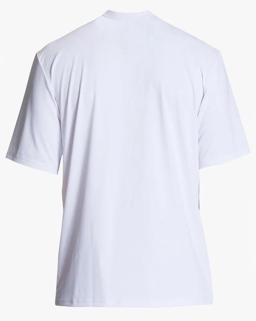 Billabong Arch Mesh Loose Fit Upf 50+ Short Sleeve Surf Tee - WHITE sold by Sun Diego Boardshops product image thumbnail 3