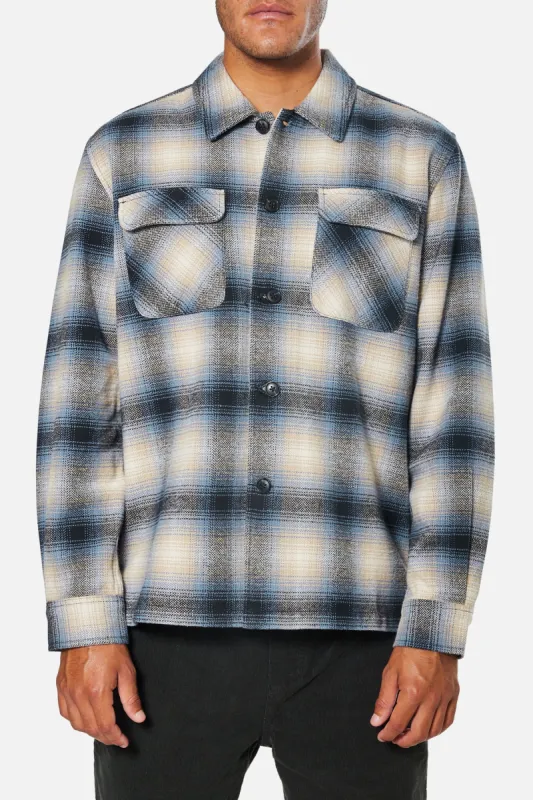 Katin Shiloh Flannel - Black Wash sold by Sun Diego Boardshops