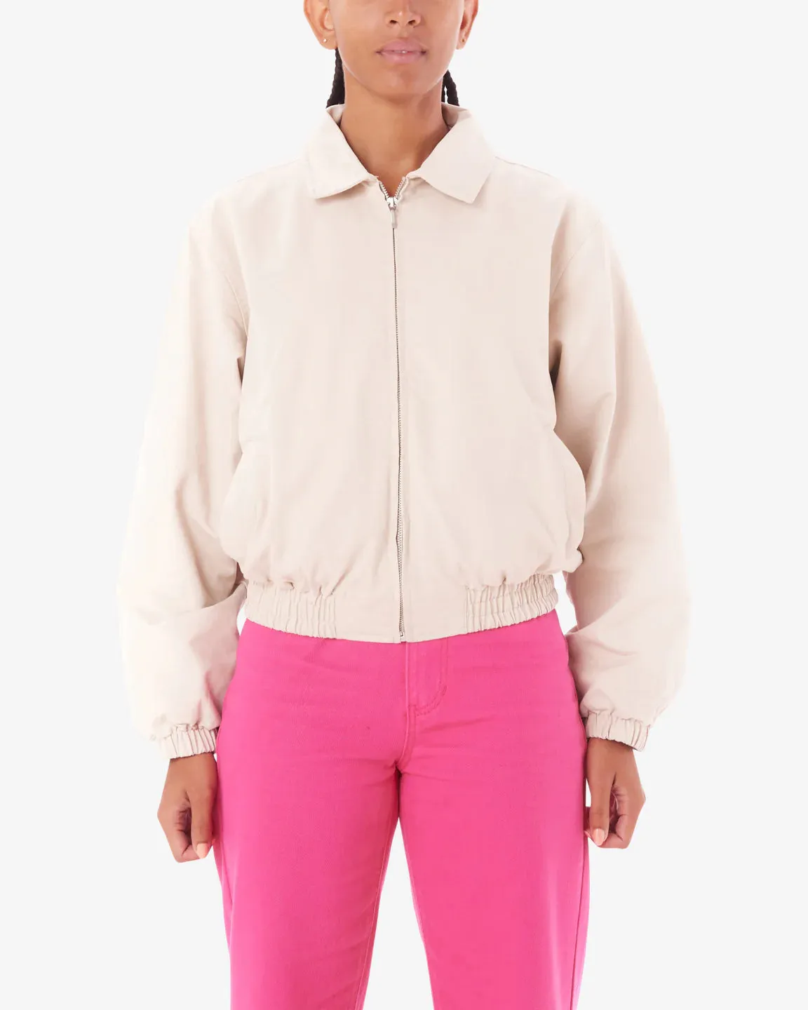 Obey GARDEN BLOUSON JACKET - SILVER GREY sold by Sun Diego Boardshops product image thumbnail 2