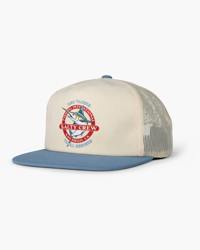 Salty Crew Interclub Natural Slate Trucker - NATURAL SLATE sold by Sun Diego Boardshops