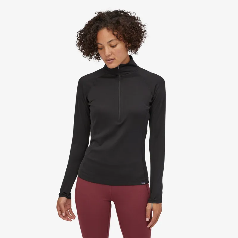 Patagonia Capilene Midweight Zip-Neck - Black sold by Sun Diego Boardshops