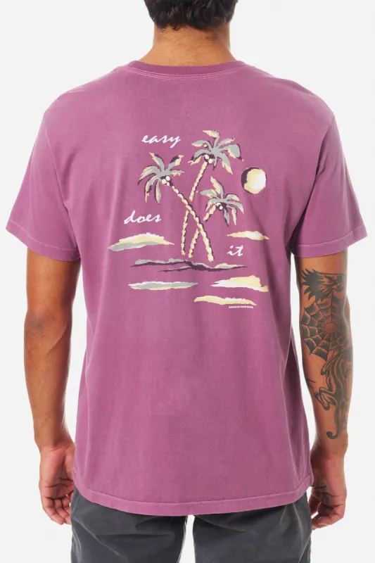 KATIN ARUBA TEE - KELP RED SAND WASH sold by Sun Diego Boardshops