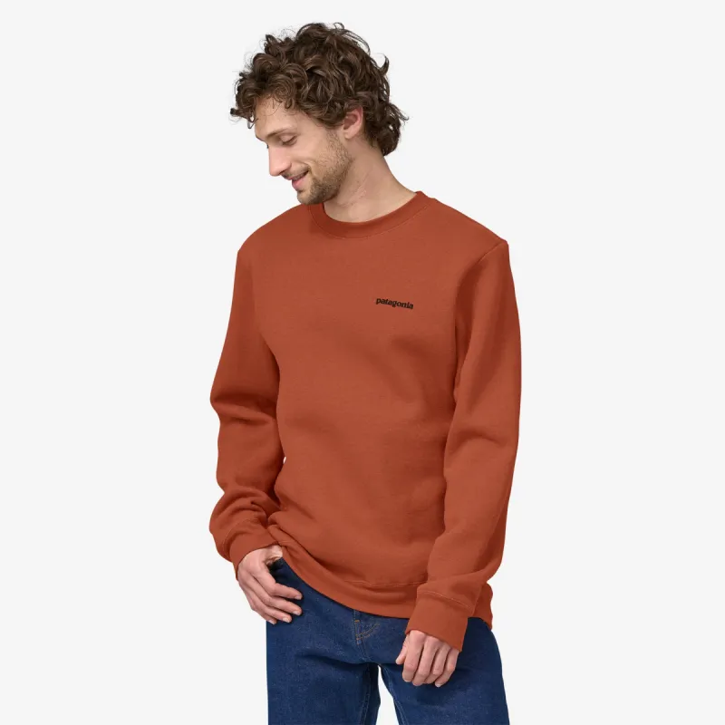 Patagonia P-6 Logo Uprisal Crew Sweatshirt - Quartz Coral sold by Sun Diego Boardshops