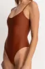 Rhythm Classic Minimal One Piece - RUST sold by Sun Diego Boardshops