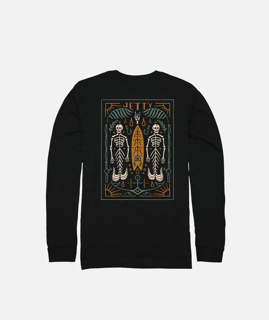 Grom Boneyard Long Sleeve - Black sold by Sun Diego Boardshops