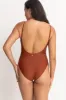 Rhythm Classic Minimal One Piece - RUST sold by Sun Diego Boardshops