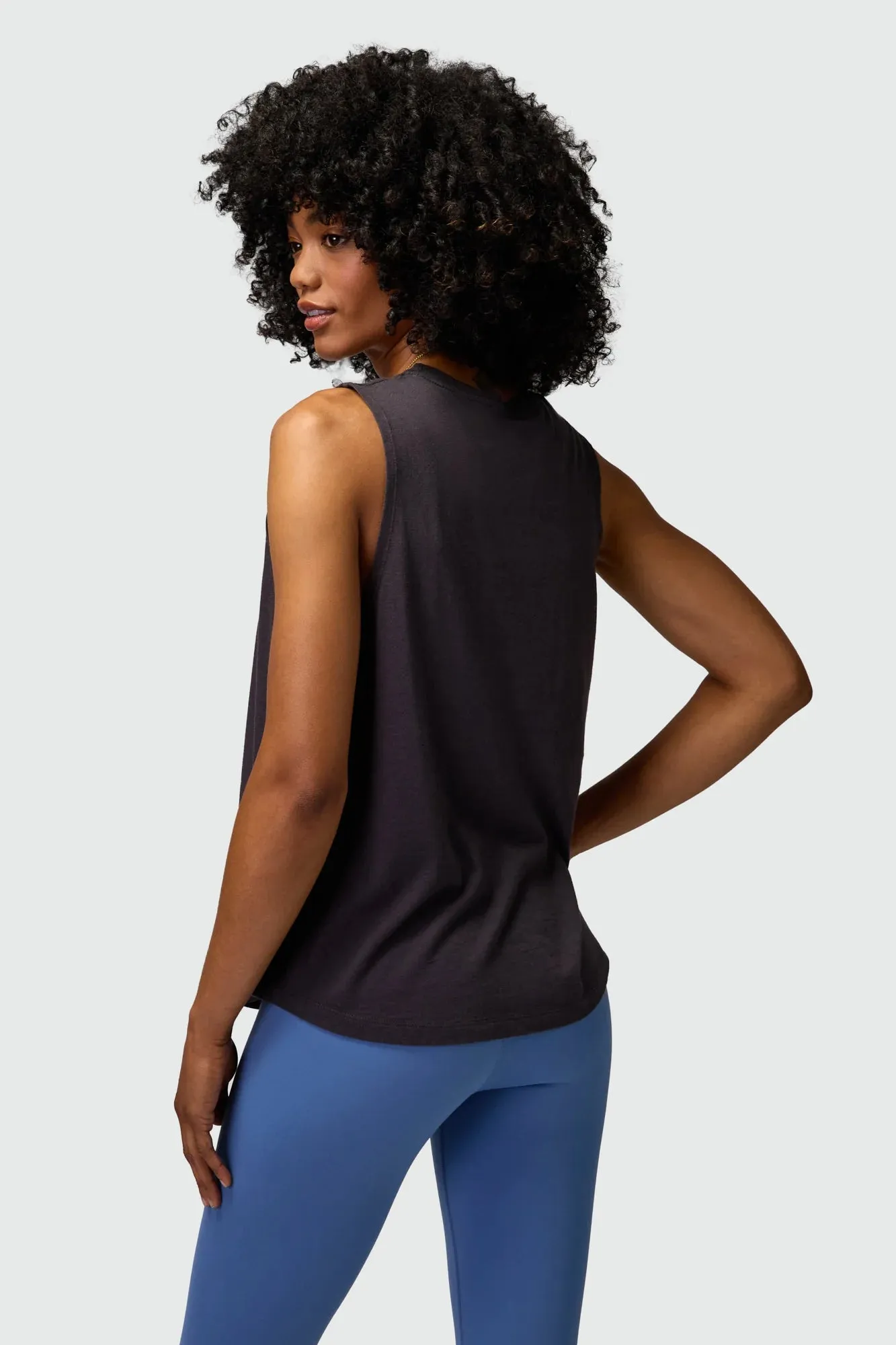 Spiritual Gangster Manifest Jade Muscle Tank - Vintage Black sold by Sun Diego Boardshops product image thumbnail 2