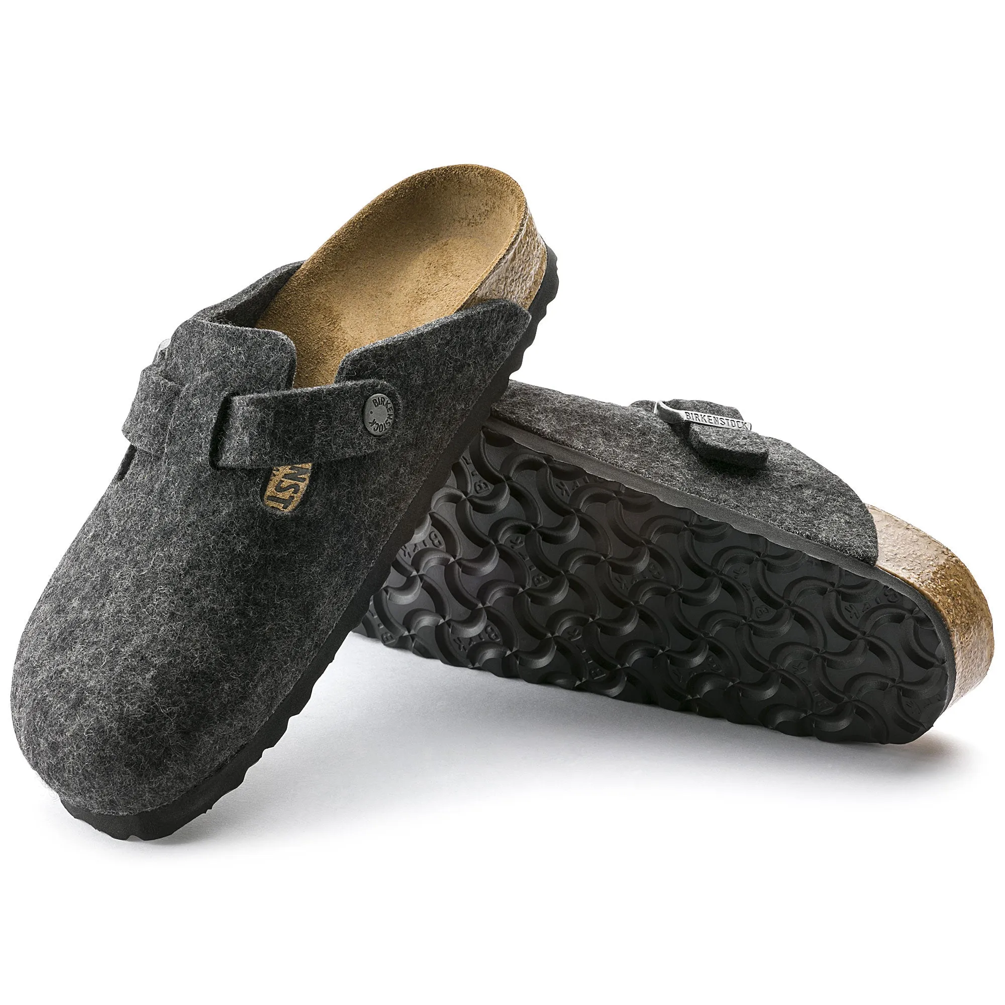 Birkenstock Boston - Anthracite Wool sold by Sun Diego Boardshops product image thumbnail 3