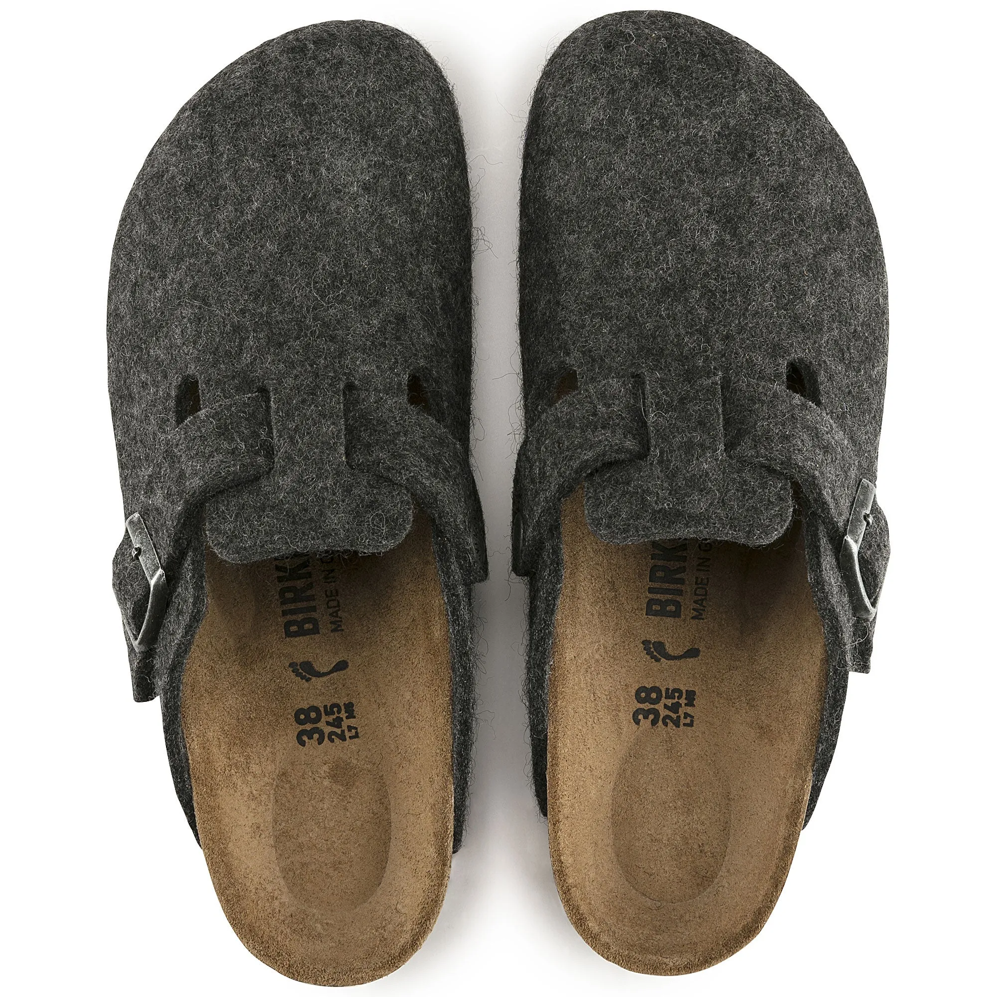 Birkenstock Boston - Anthracite Wool sold by Sun Diego Boardshops product image thumbnail 4