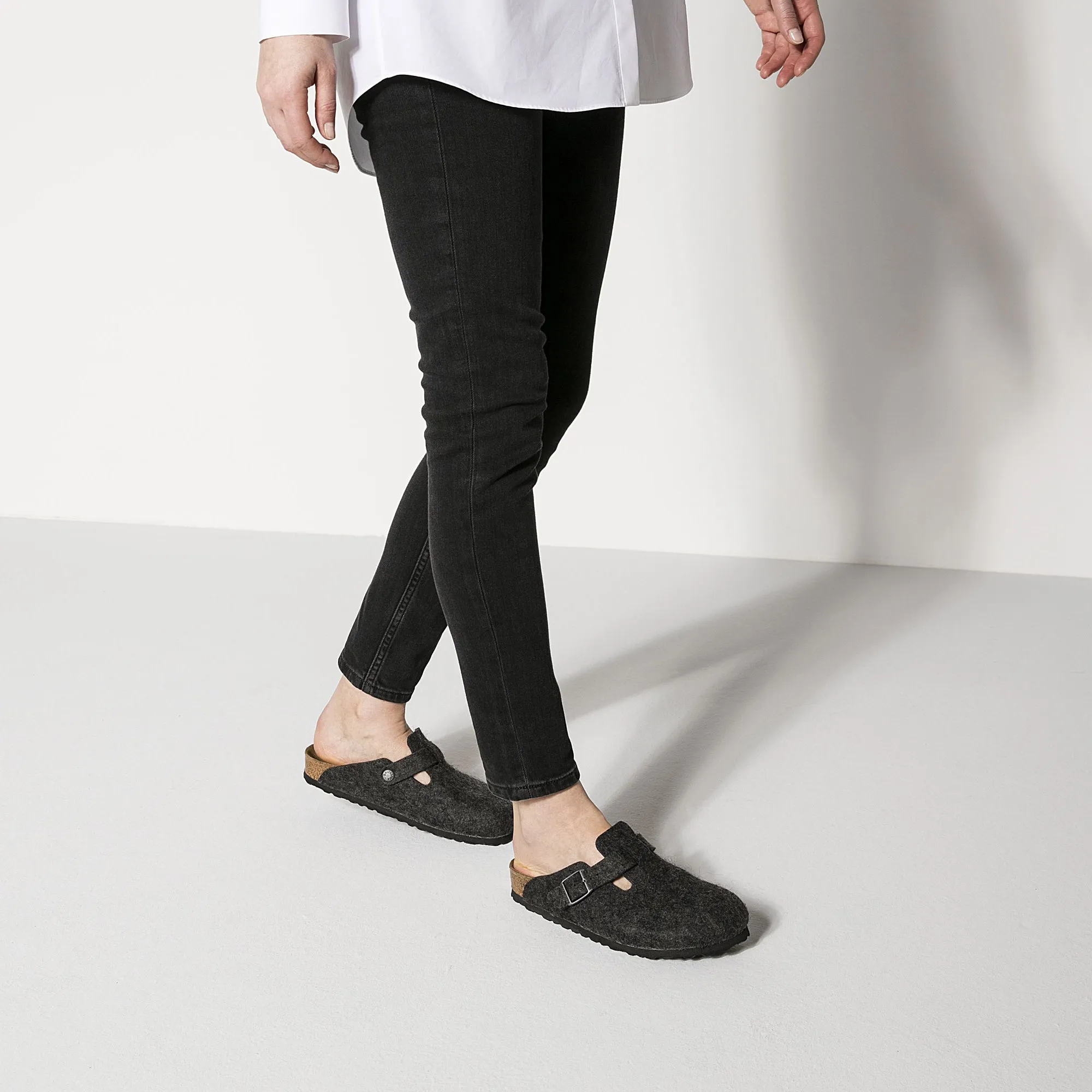 Birkenstock Boston - Anthracite Wool sold by Sun Diego Boardshops product image thumbnail 2