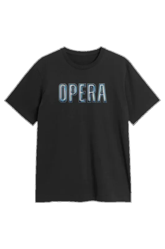 Opera - 3D Tee - Black made by Sun Diego Boardshops