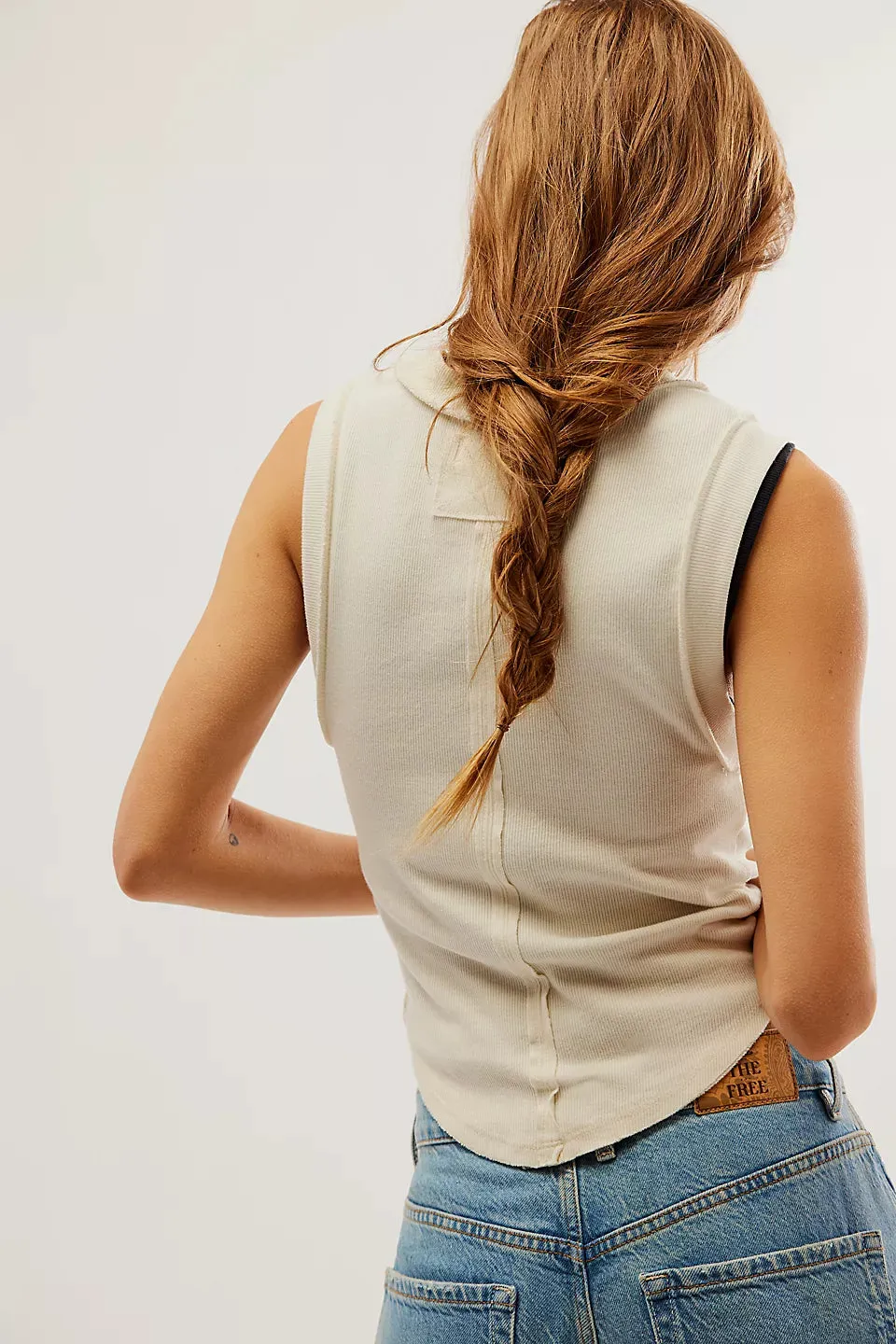 Free People We The Free Kate Tee - IVORY sold by Sun Diego Boardshops product image thumbnail 3