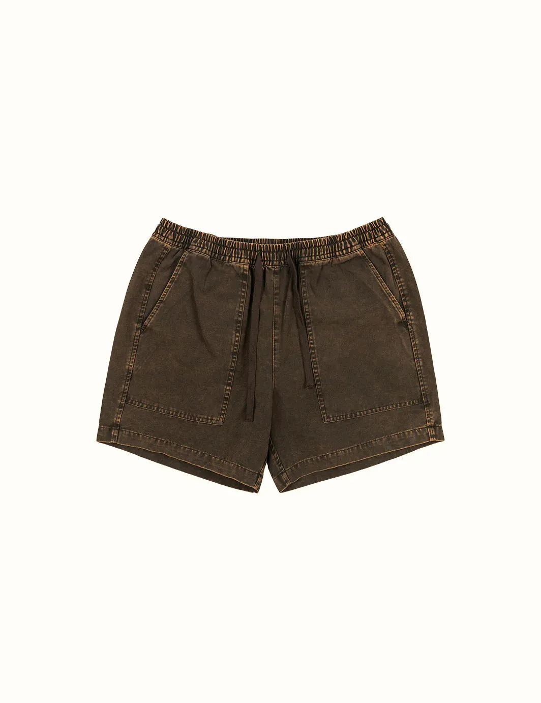 Duvin LEISURE WALK SHORT - BLACK sold by Sun Diego Boardshops