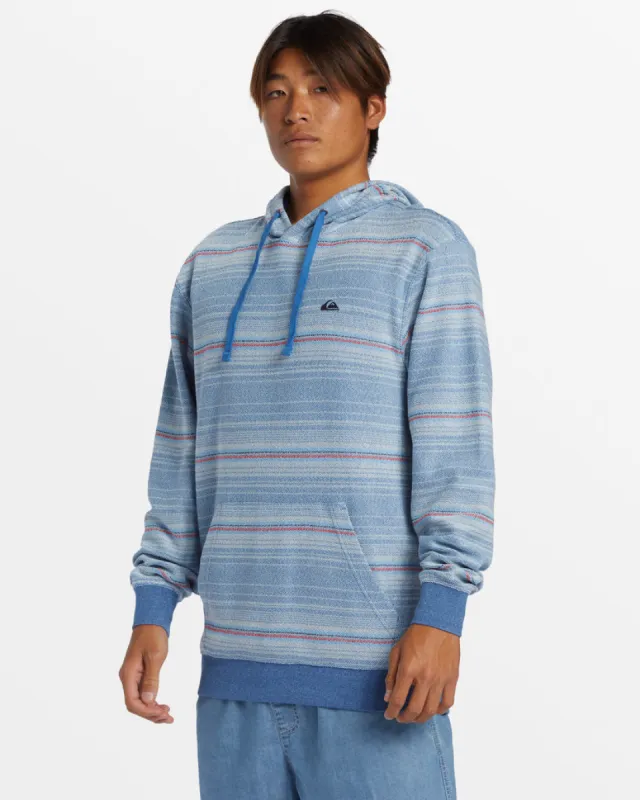 Quiksilver Great Otway Hoodie Pullover Sweatshirt - STAR SAPPHIRE sold by Sun Diego Boardshops
