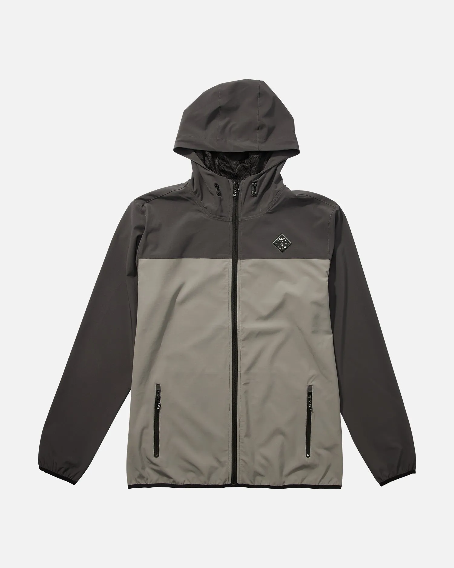 Salty Crew Stowaway Jacket - CHARCOAL sold by Sun Diego Boardshops