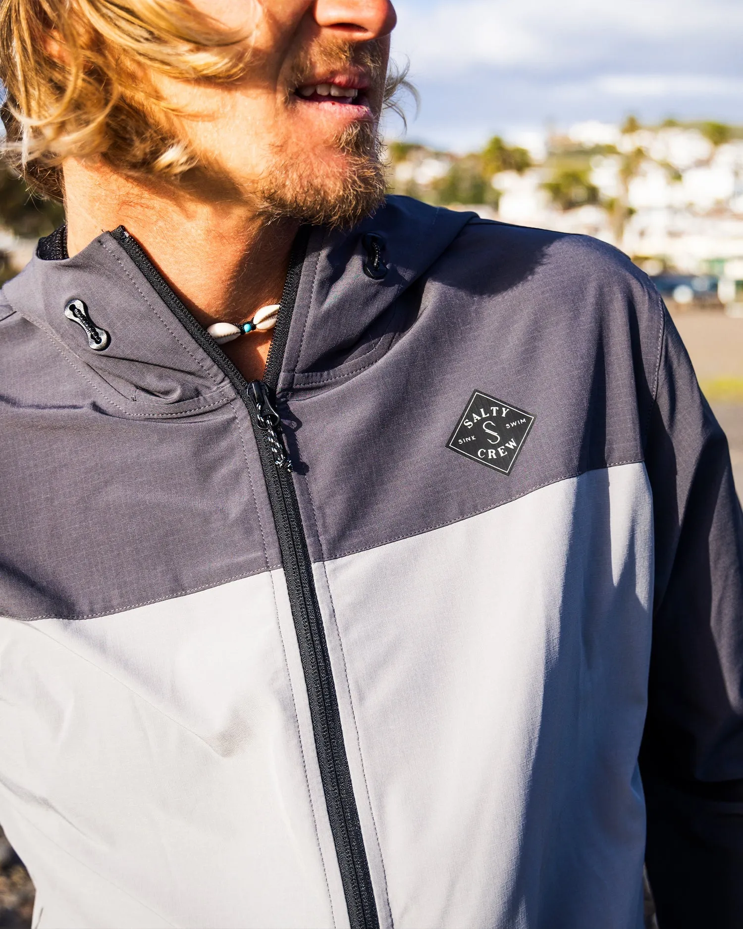 Salty Crew Stowaway Jacket - CHARCOAL sold by Sun Diego Boardshops product image thumbnail 3