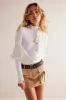 Free People We The Free Pixie Tee - Ivory sold by Sun Diego Boardshops