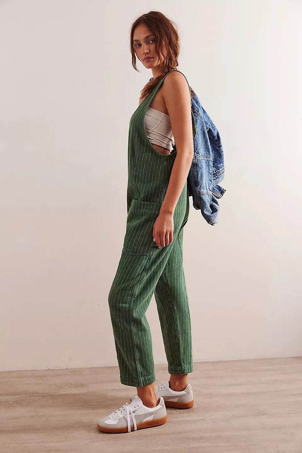 Free People We The Free High Roller Escalades Railroad Jumpsuit - ESCALADES STRIPE sold by Sun Diego Boardshops product image thumbnail 2