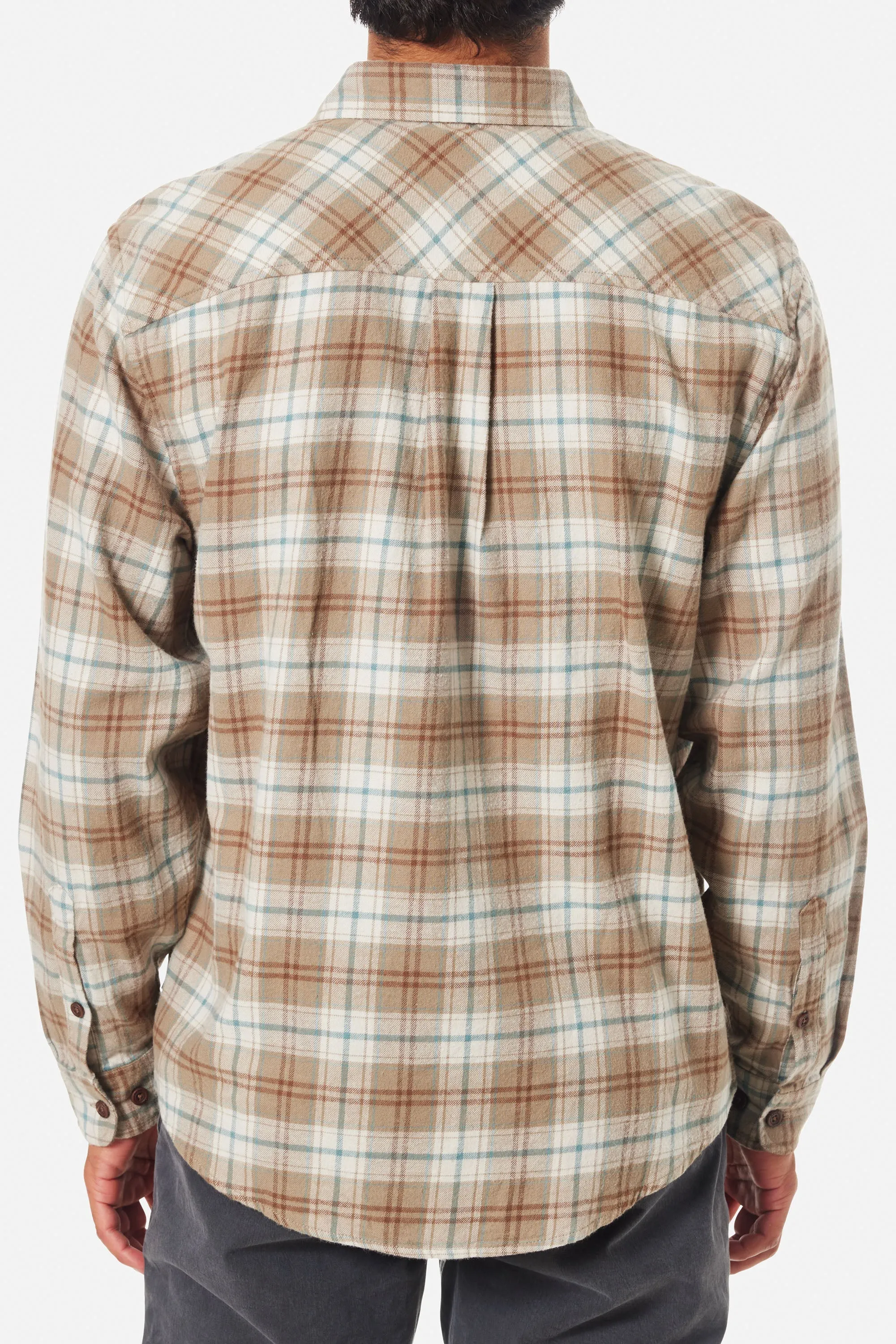 KATIN DEREK FLANNEL - GRAY ROCK sold by Sun Diego Boardshops product image thumbnail 2