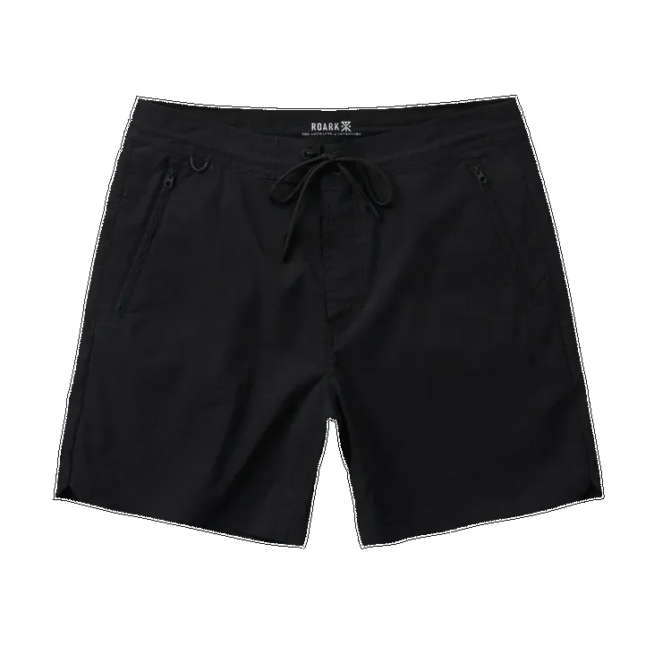 ROARK Layover Trail Shorts 17" - BLACK sold by Sun Diego Boardshops