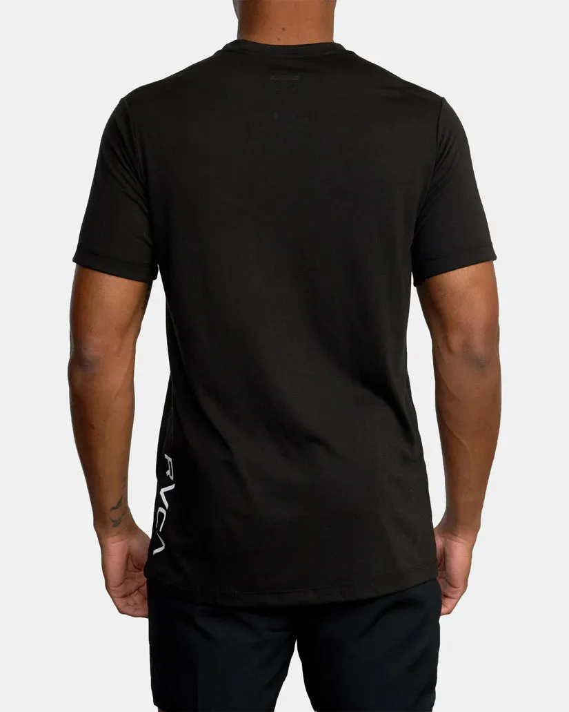 RVCA 2X TEE - BLACK sold by Sun Diego Boardshops product image thumbnail 3