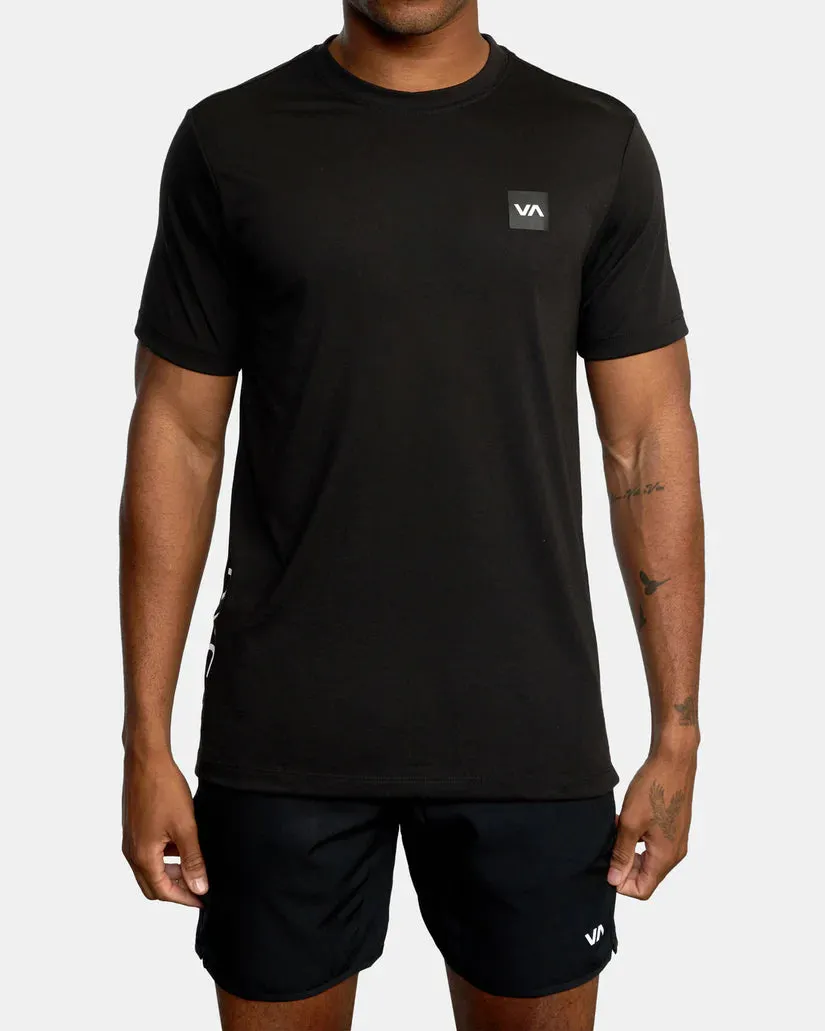 RVCA 2X TEE - BLACK sold by Sun Diego Boardshops product image thumbnail 2