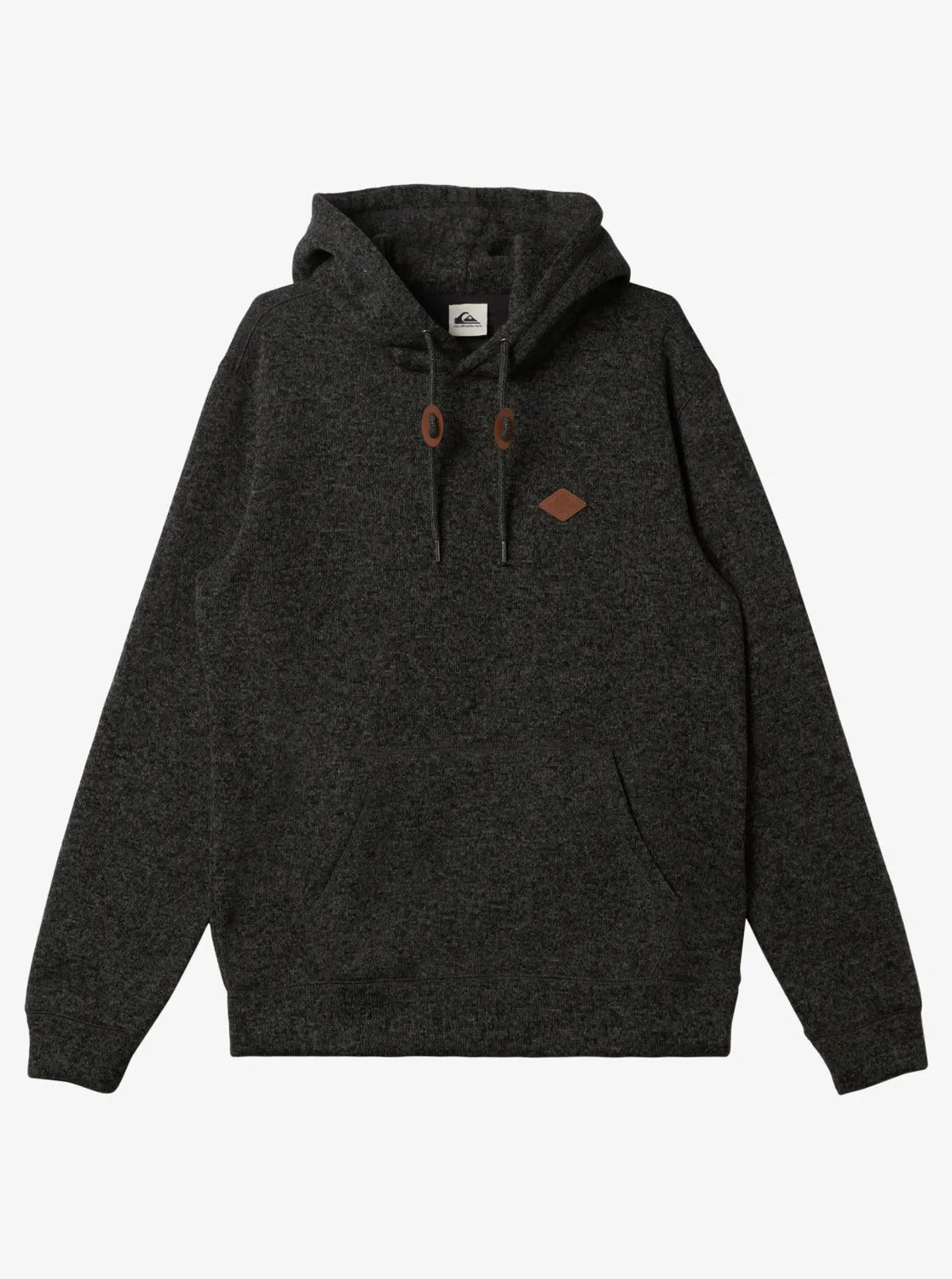 Quiksilver Keller Fleece Top - Dark Grey Heather sold by Sun Diego Boardshops