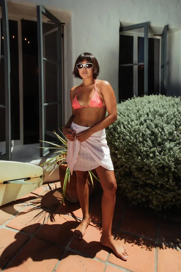 Rhythm Adia Paisley Slide Tri Top- ORANGE sold by Sun Diego Boardshops