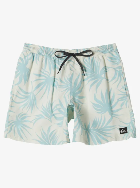 Quiksilver Everyday Mix Volley 17" Elastic Waist Shorts - Snow White sold by Sun Diego Boardshops