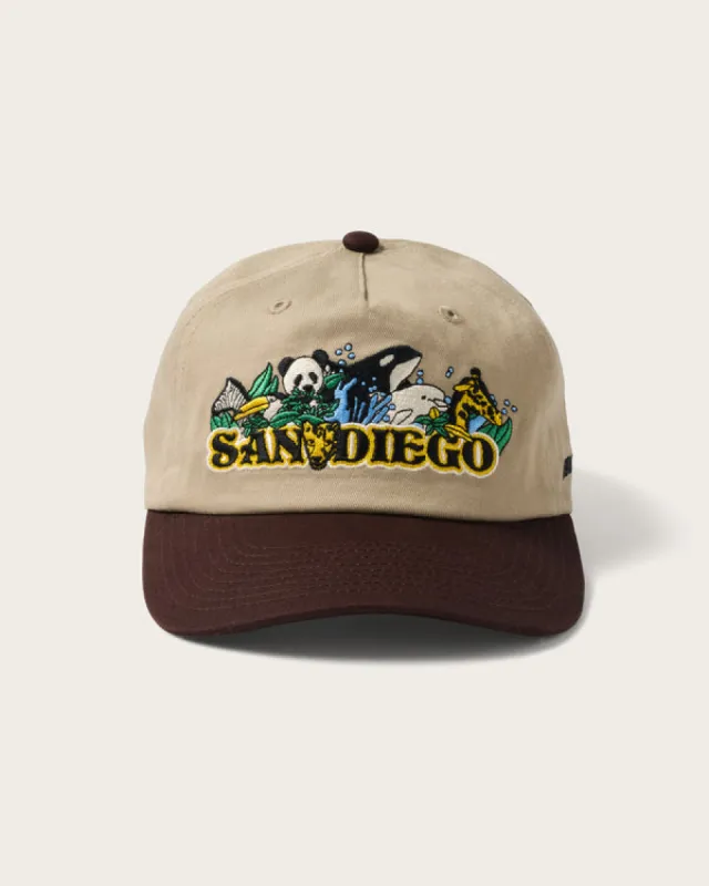 HEMLOCK Safari Club Hat - BROWN sold by Sun Diego Boardshops