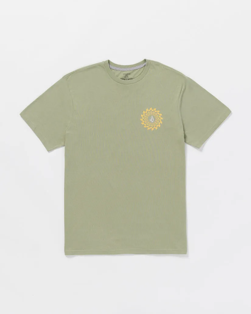Volcom Easy Orbit Short Sleeve Tee - GREEN TEA sold by Sun Diego Boardshops product image thumbnail 2