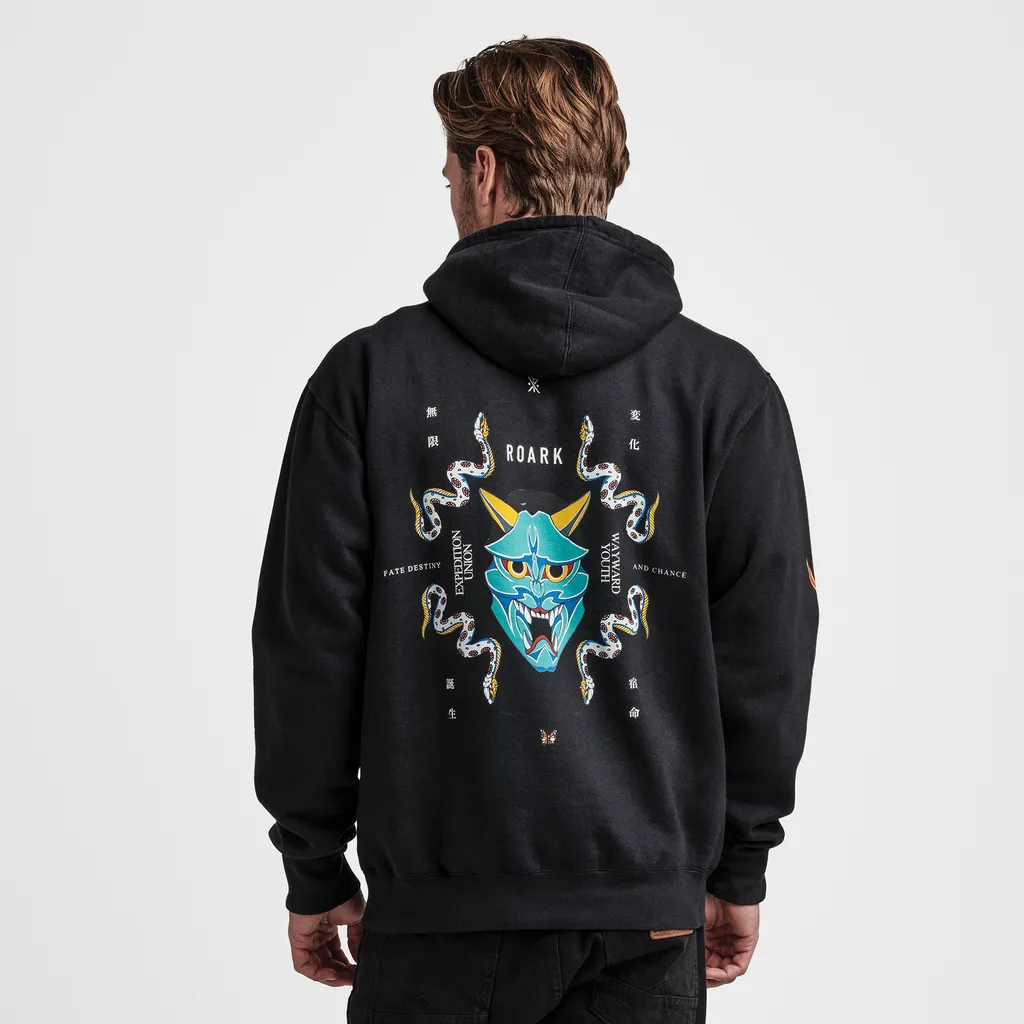 Roark Kaname Hoodie - Kaname Black sold by Sun Diego Boardshops