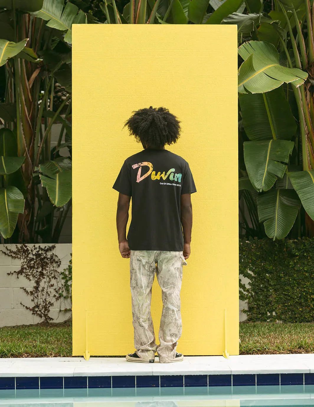 Duvin Design Company GRADIENT TEE - BLACK sold by Sun Diego Boardshops product image thumbnail 2